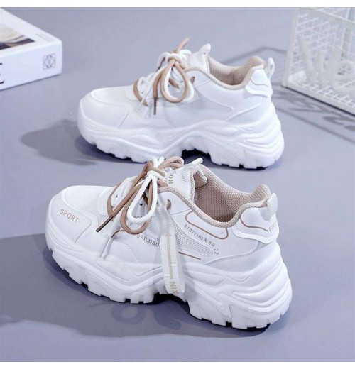 Factory wholesale autumn and winter new girls thick sole sports single casual shoes women Factory wholesale autumn and winter new girls thick sole sports single casual shoes women