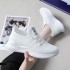 Breathable White Sneakers Fitness Walking Casual mesh upper shoes  new comfortable non-slip sports shoes for women