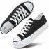 Trendy Shoes  Latest Custom Waterproof Summer Women's Platform High Top Canvas Shoes